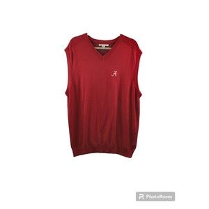 Cutter & Buck Mens Alabama Sweater Vest Size XL